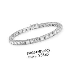 7,48 KARAT BAGET PIRLANTA BİLEKLİK