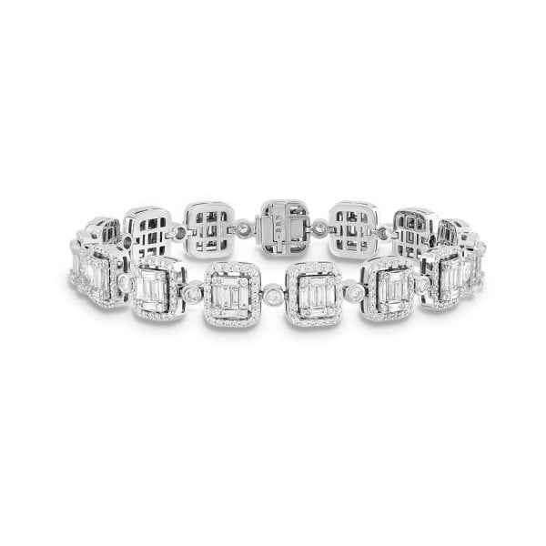 6,37 KARAT BAGET PIRLANTA BİLEKLİK
